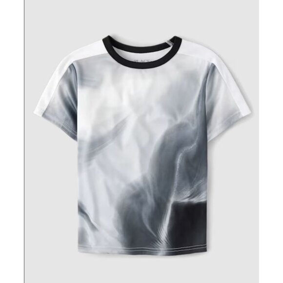 The Children’s Place Boys Marble Performance Top - gray - Size M (7/8) - Picture 1 of 4